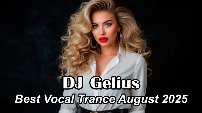 DJ Gelius - Best Vocal Trance August 2025